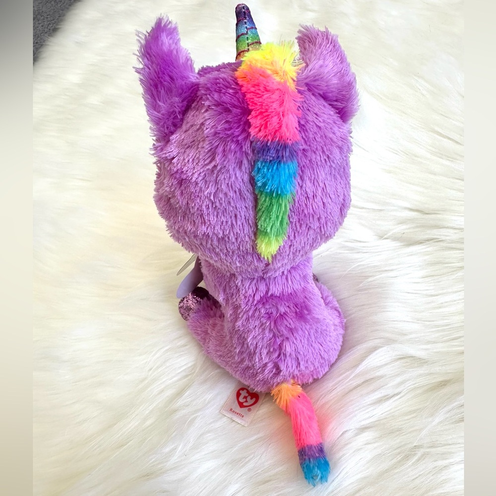 TY ROSETTE UNICORN - Picture 10 of 12